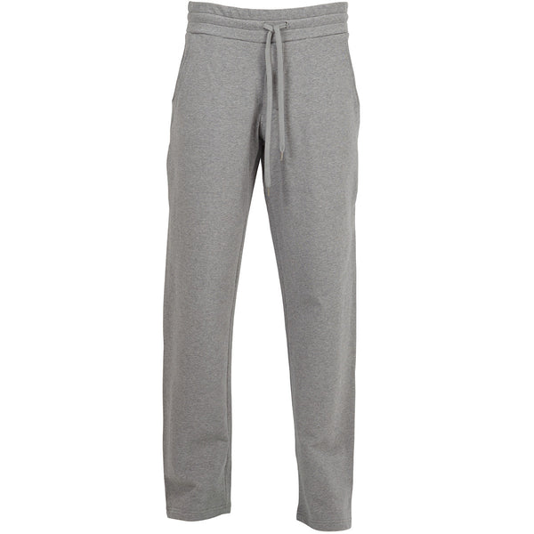 Mens premium Sweatpants in Grey Marl looped back cotton fleece | front view | Xavier Athletica